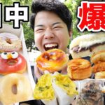 【大食い】1日中食べまくったら食い過ぎた！ドーナツ、あんバター、ケンタッキーを爆食【モッパンチートデイ】