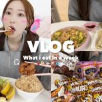 【Diet vlog】生理前＆本気ダイエット開始前に爆食い🐷🍫💦大盛唐揚げ🍚深夜に爆食い…好き放題食べる幸せな日常🍜💕