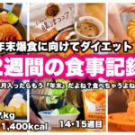 【ダイエット】食べる→食べる→反省する。もう気持ちは年末です。笑