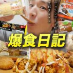 【爆食い】早朝から深夜まで振り切ってジャンクフード食べまくる…体重増加中。